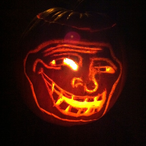 Trollkin Pumpkin Carving