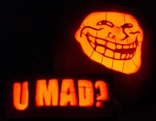 U MAD? Trollkin Pumpkin