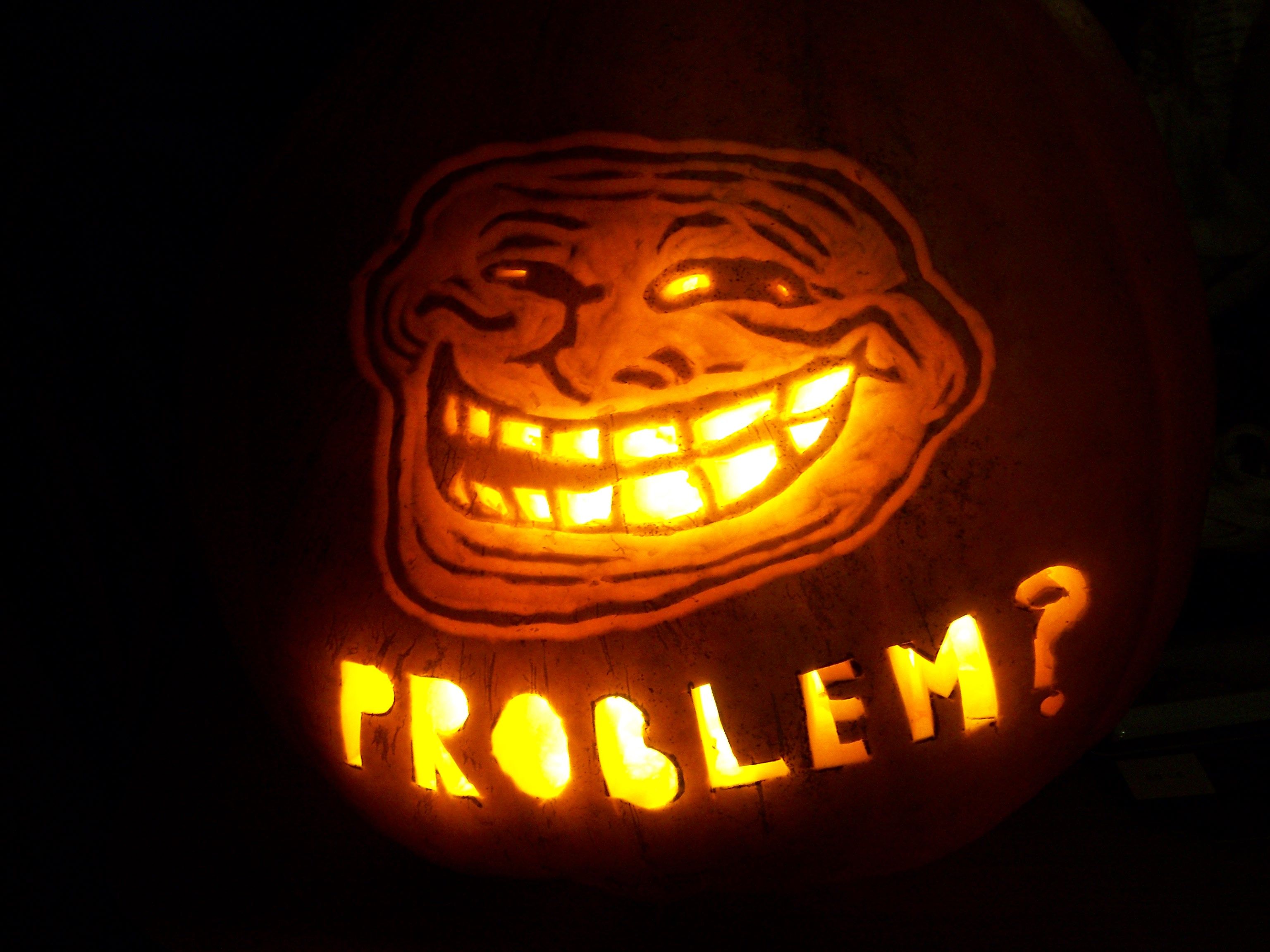 PROBLEM? Trollkin Pumpkin