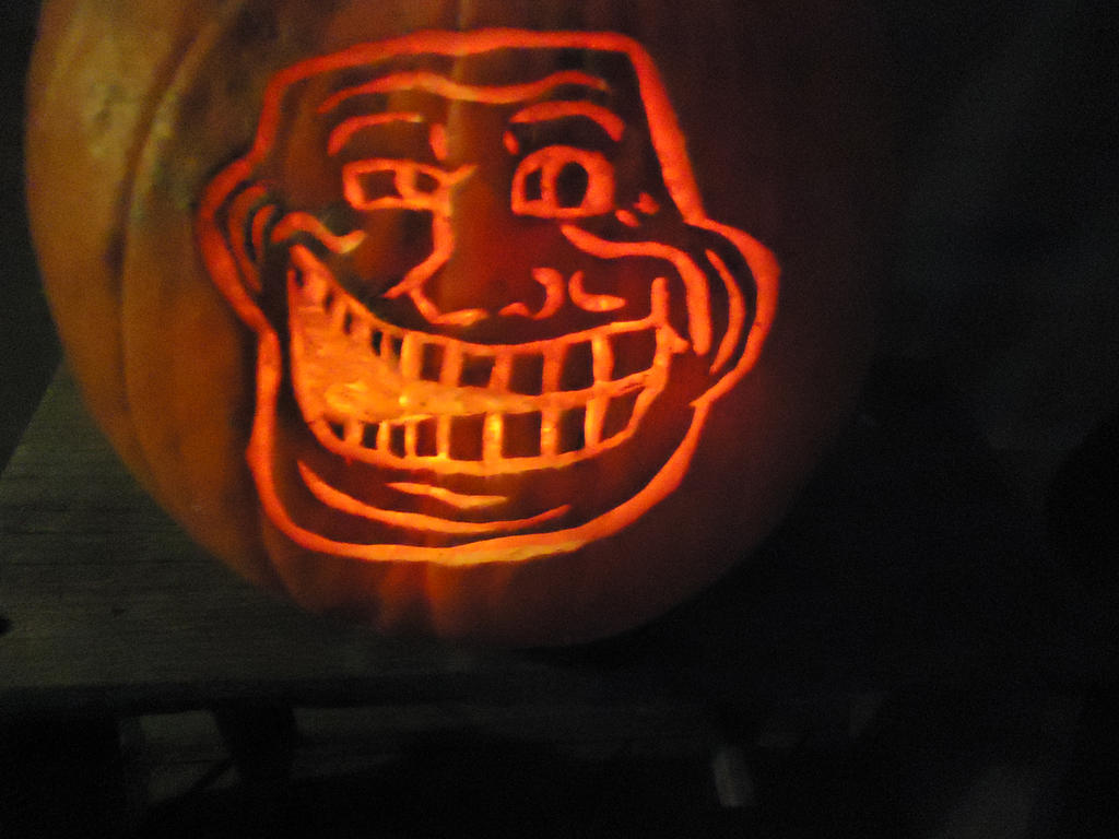 Trollkin Pumpkin Carving